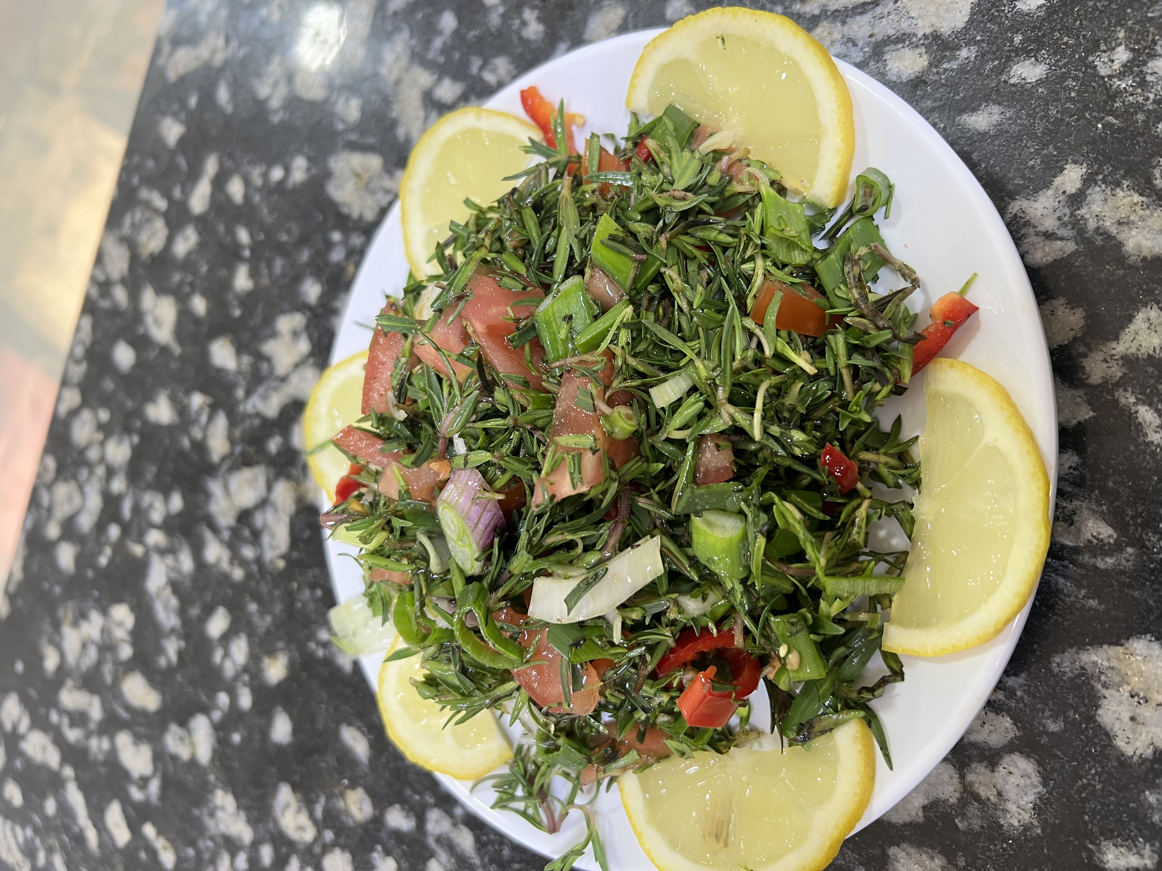 Kekik salatası
